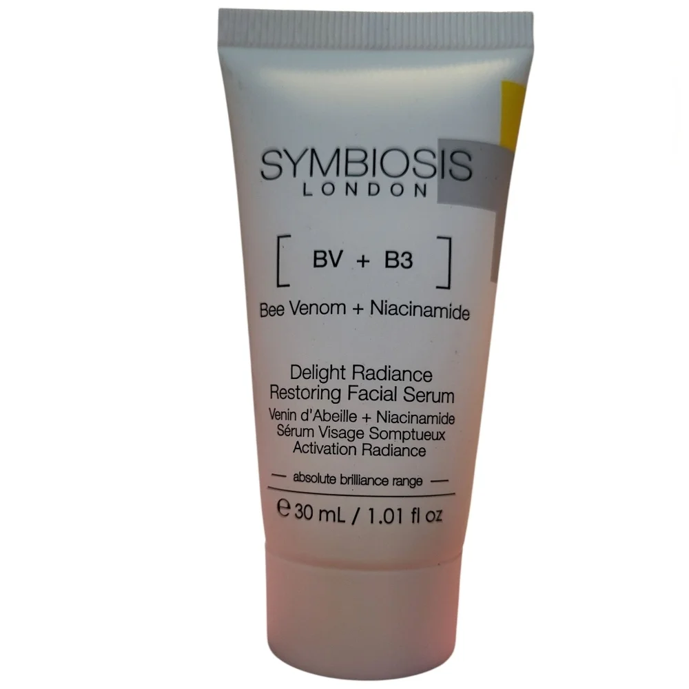CLEARANCE! Symbiosis London Delight Radiance Restoring Facial Serum, 30ml, New